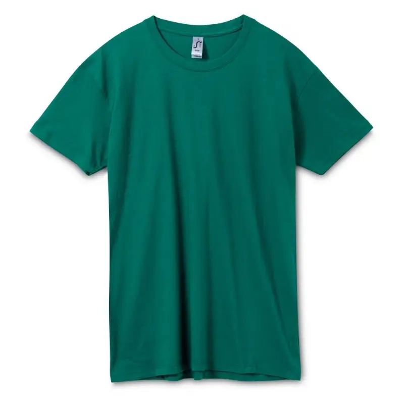 Футболка Regent 150 зеленая (изумрудная), размер XS