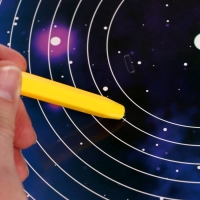 Большой набор опытов  3 в1 &laquo;Удивительный Космос&raquo;, магнитный стилус