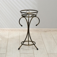 Подставка для цветов, напольная, на 1 горшок, d = 17 см, бронзовая, &laquo;Пикассо&raquo;