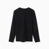 Джемпер (лонгслив) мужской MINAKU: Basic line MAN цвет черный ,размер 44