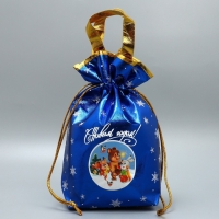 Пакет-мешок из нетканного материала &laquo;Новогодняя компания&raquo;, 25 х 32 см, Новый год