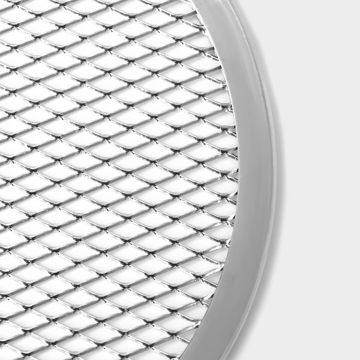 Форма для выпечки пиццы, d=20 см, цвет серебряный Форма для выпечки пиццы, d=20 см, цвет серебряный