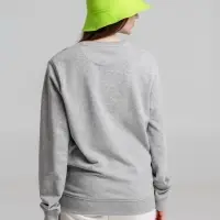 Свитшот унисекс BNC Inspire (Organic), серый меланж, размер S