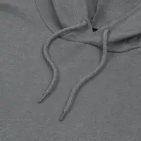 Толстовка с капюшоном унисекс Hoodie, серая (стальная), размер XS