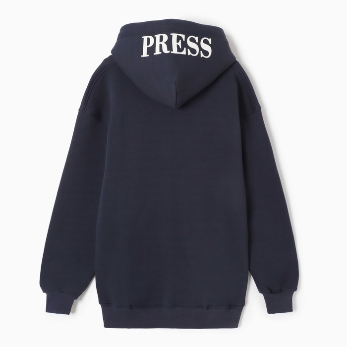 Толстовка мужская НАЧЁС, цвет тёмно-синий, размер 46 (M)