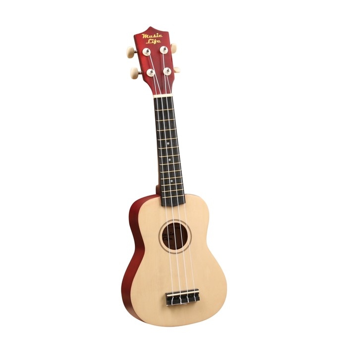 Укулеле сопрано Music Life UK-10, цвет светлое дерево, 54см Укулеле сопрано Music Life UK-10, цвет светлое дерево, 54см