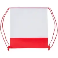 Рюкзак детский Classna, белый с красным Рюкзак детский Classna, белый с красным