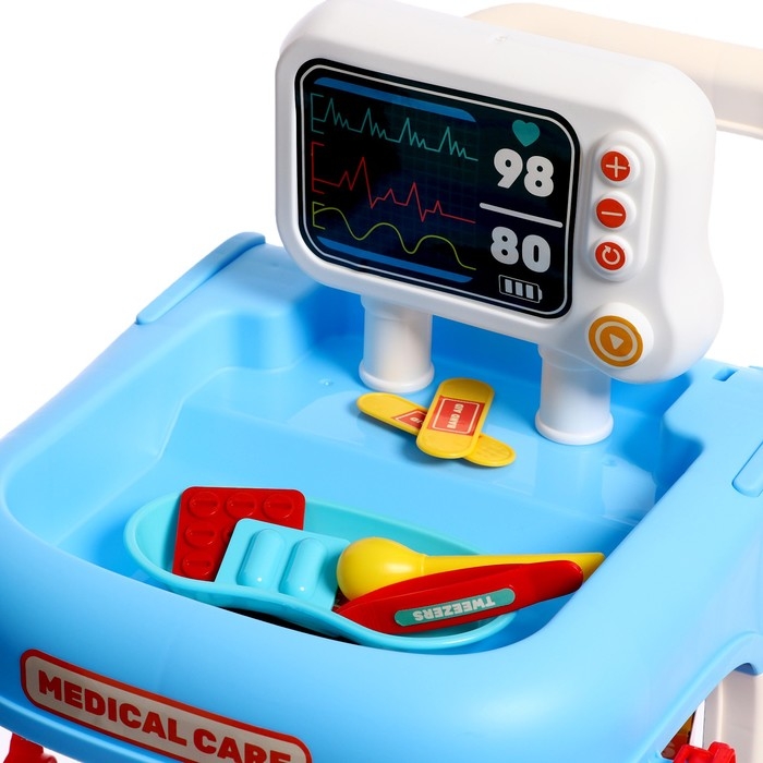 Игровой набор &laquo;Доктор&raquo; на тележке, с аксессуарами