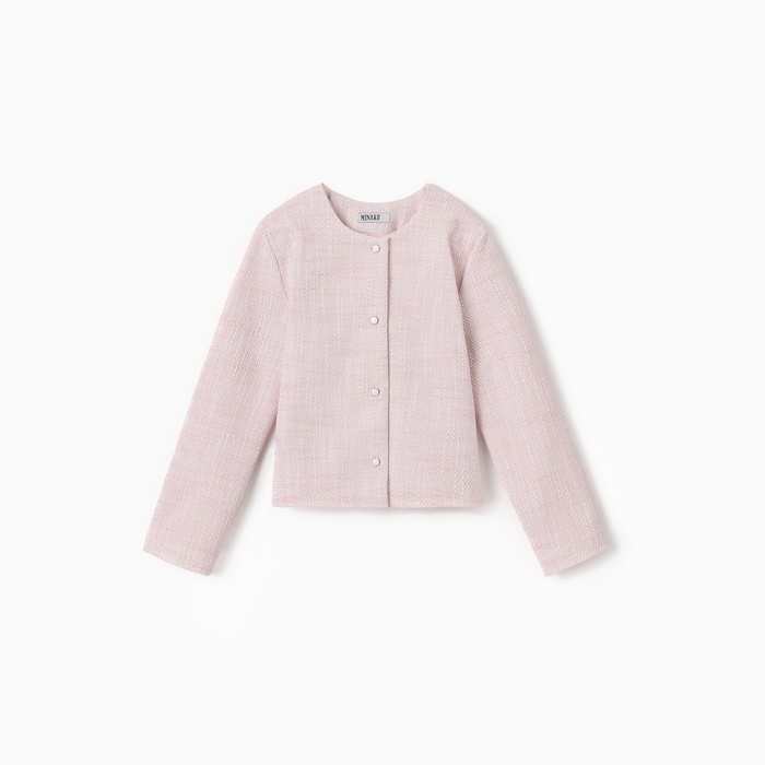 Жакет для девочки, MINAKU :Party Dress, цвет розовый, рост 146 см