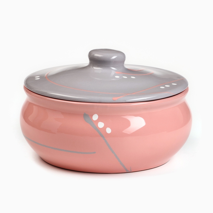 Пельменница Пельменница "Псковская" малая, 1,25л / 19х12см, зефир