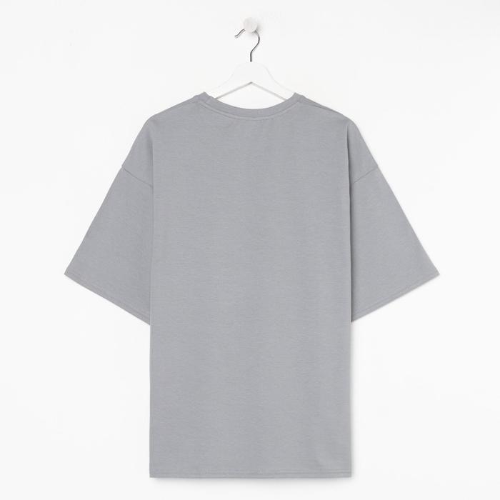 Футболка мужская KAFTAN "пздц", серый, р. 56