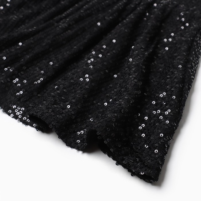 Юбка из пайеток KAFTAN размер 36 (134-140 см), черный