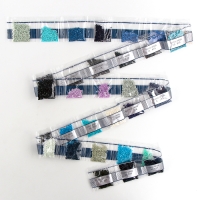 Алмазная мозаика на новый год с частичным заполнением на холсте &laquo;Змея&raquo;, 30 х 40 см, новогодний набор для творчества, символ года 2025