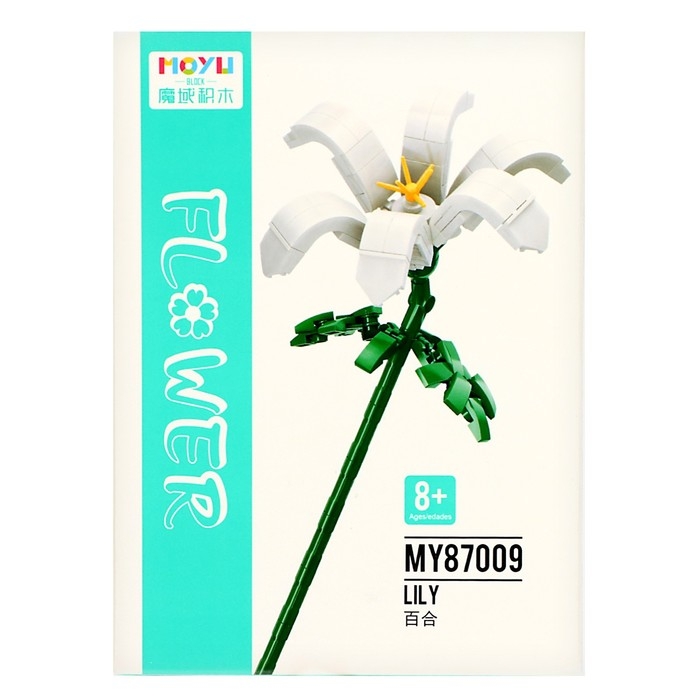 Конструктор Цветы «Лилия», 112 деталей Конструктор Цветы «Лилия», 112 деталей