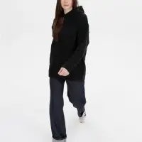 Худи оверсайз унисекс Snuggie, черное, размер XS/S