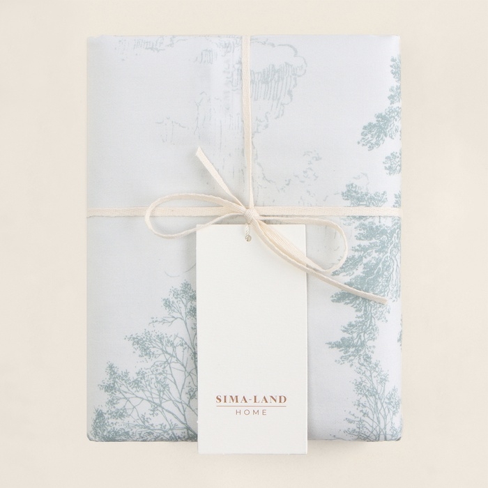 Набор наволочек SL Home Forest 50*70+3 см - 2 шт, сатин, 140 гр/м2, 100% хлопок Набор наволочек SL Home Forest 50*70+3 см - 2 шт, сатин, 140 гр/м2, 100% хлопок