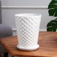 Горшок цветочный Береста (большой) 3,5 л Горшок цветочный Береста (большой) 3,5 л