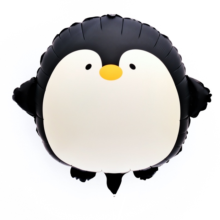 Шар фольгированный 21" &laquo;Пингвин&raquo;, цвет чёрно-белый