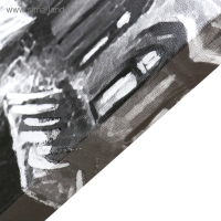 Картина-холст на подрамнике "Под дождём" 60х100 см