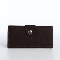 Портмоне мужское на магните, отдел для карт, монет, цвет коричневый Портмоне мужское на магните, отдел для карт, монет, цвет коричневый