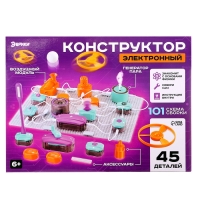 Электронный конструктор, 45 деталей, 101 схема Электронный конструктор, 45 деталей, 101 схема