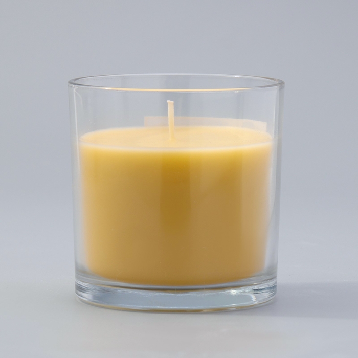 Свеча ГИГАНТ ароматическая в стакане "Ванильный кекс", соевый воск, 10х10 см