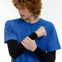 Рукава спортивные Flexor, черные Рукава спортивные Flexor, черные