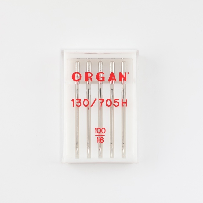 Иглы для бытовых швейных машин, универсальные, №100, 5 шт Иглы для бытовых швейных машин, универсальные, №100, 5 шт