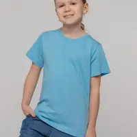 Футболка детская T-Bolka Kids, голубая, 14 лет Футболка детская T-Bolka Kids, голубая, 14 лет