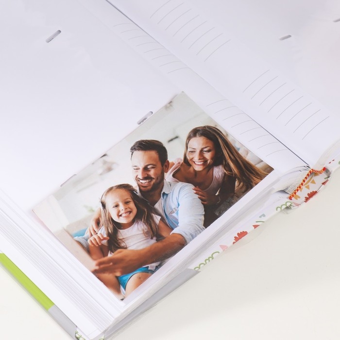 Фотоальбом на 300 фото 10х15 см "Летнее настроение" бумажные листы 32х4,5х21 см