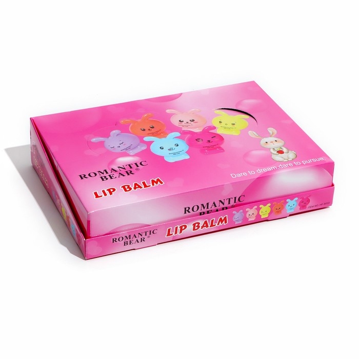 Бальзам для губ «Кролик», микс цветов и ароматов Бальзам для губ «Кролик», микс цветов и ароматов