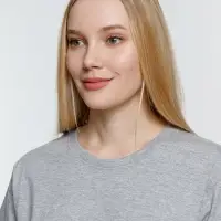 Футболка унисекс Ankara, серый меланж, размер XS Футболка унисекс Ankara, серый меланж, размер XS