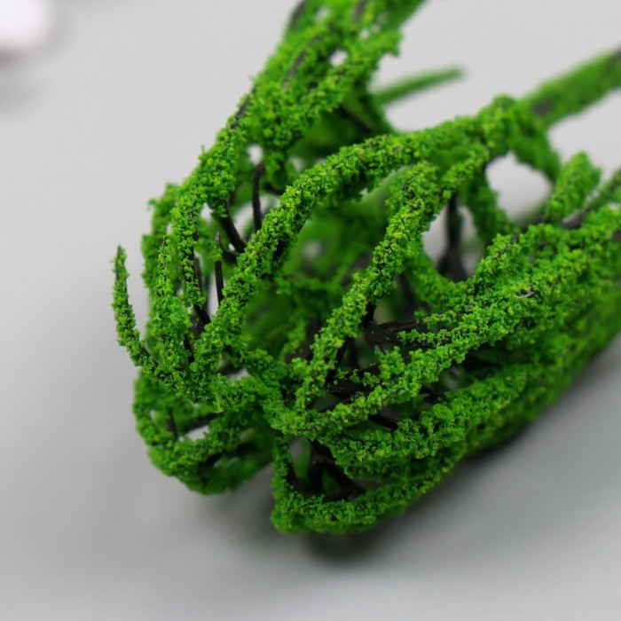 Искусственное растение для творчества пластик "Плакучая ива" 8 см