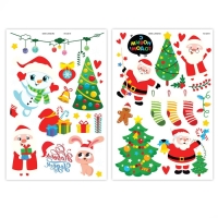 Новогодние тату, 2 листа в наборе Новогодние тату, 2 листа в наборе