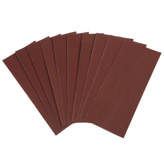 Шкурка шлифовальная в листах ТУНДРА, на бумажной основе водост., 115 х 280, Р180, 10 шт. Шкурка шлифовальная в листах ТУНДРА, на бумажной основе водост., 115 х 280, Р180, 10 шт.