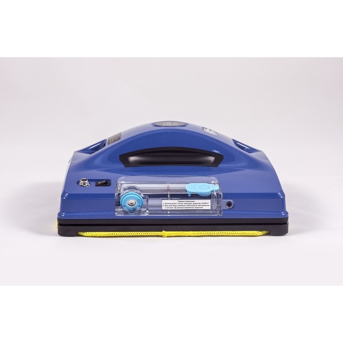 Робот-стеклоочиститель HOBOT-298 Ultrasonic, 72 Вт, 2.4 мин/м2, от АКБ, сиинй