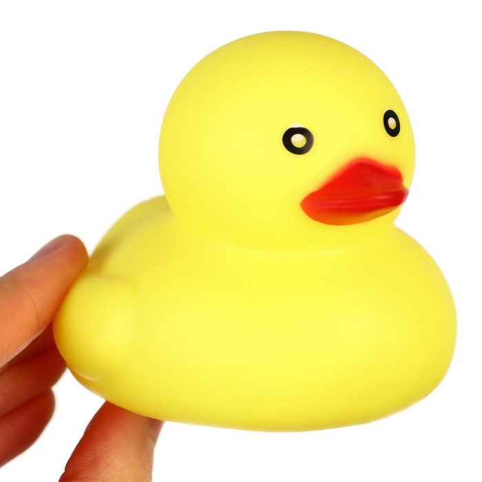 Игрушки для собак. Резиновая фигурка с пищалкой «Уточка», 7 см, МИКС Игрушки для собак. Резиновая фигурка с пищалкой «Уточка», 7 см, МИКС
