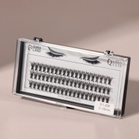 Набор накладных ресниц «Классика», пучки, 10 мм, толщина 0,1 мм, изгиб С, 20 D Набор накладных ресниц «Классика», пучки, 10 мм, толщина 0,1 мм, изгиб С, 20 D