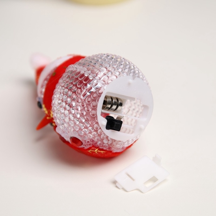 Ёлочная игрушка &laquo;Снеговик&raquo;, 10 см, от батареек, свечение мульти (RGB)