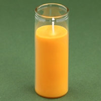 Новогодняя свеча в колбе &laquo;Апельсин&raquo;