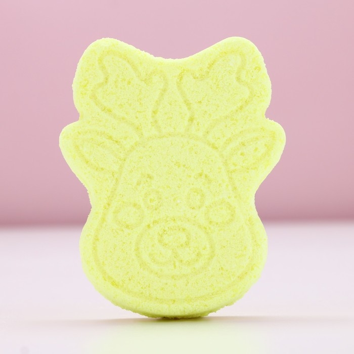 Бомбочка для ванны «Сияй!», 130 г, аромат миндаля и молока, Новый Год Бомбочка для ванны «Сияй!», 130 г, аромат миндаля и молока, Новый Год