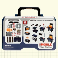 Игровой модуль 2 в 1 &laquo;Чемодан мастера&raquo;, 65 элементов