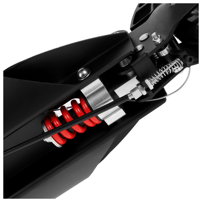 Cамокат городской GRAFFITI Technology 200, складной, колёса PU 200 мм, ABEC 7, амортизатор задний, цвет чёрный Cамокат городской GRAFFITI Technology 200, складной, колёса PU 200 мм, ABEC 7, амортизатор задний, цвет чёрный