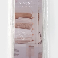 Органайзер для хранения белья LaDо́m, 7 ячеек, 32&times;32&times;10 см, цвет белый