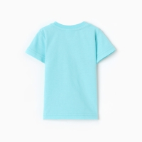 Футболка для мальчика, цвет бирюзовый, рост 92 см