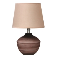 Лампа настольная 16412/1 E14 40Вт кофе 20х20х30 см RISALUX