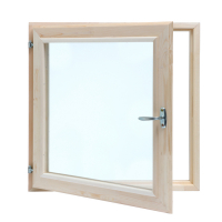 Окно, 60&times;60см, двойное стекло ХВОЯ