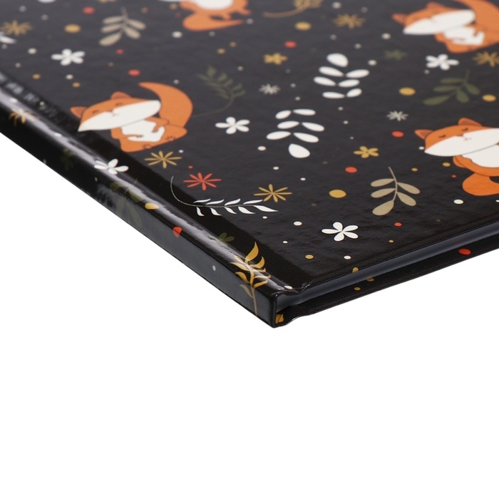 Дневник универсальный для 1-11 классов, "Лисы", твердая обложка 7БЦ, глянцевая ламинация, 40 листов