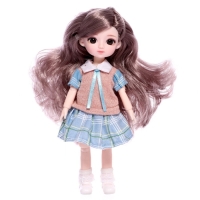 Кукла шарнирная &laquo;Арина&raquo; в платье, МИКС