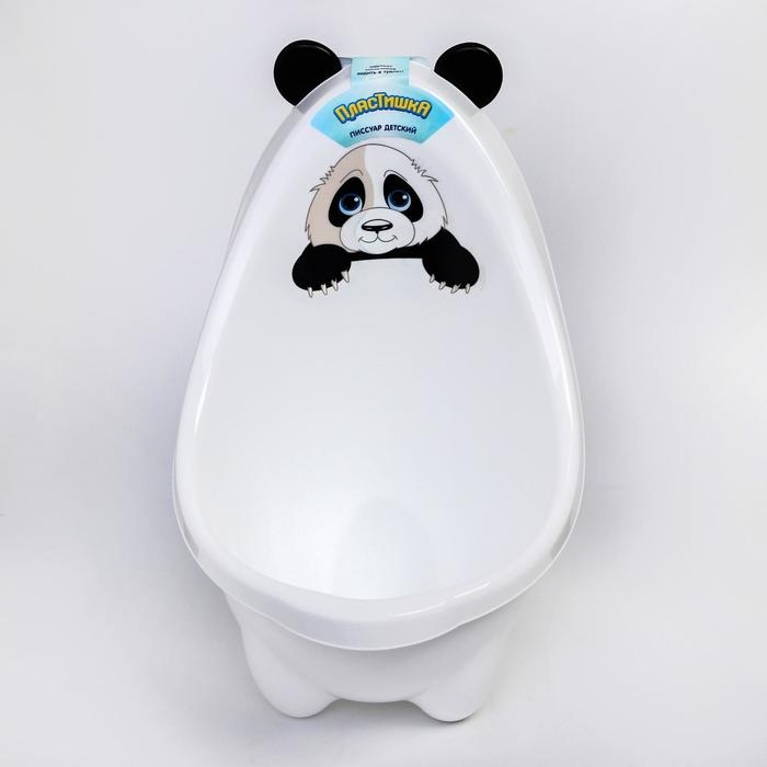 Писсуар детский &laquo;Панда&raquo;, цвет белый